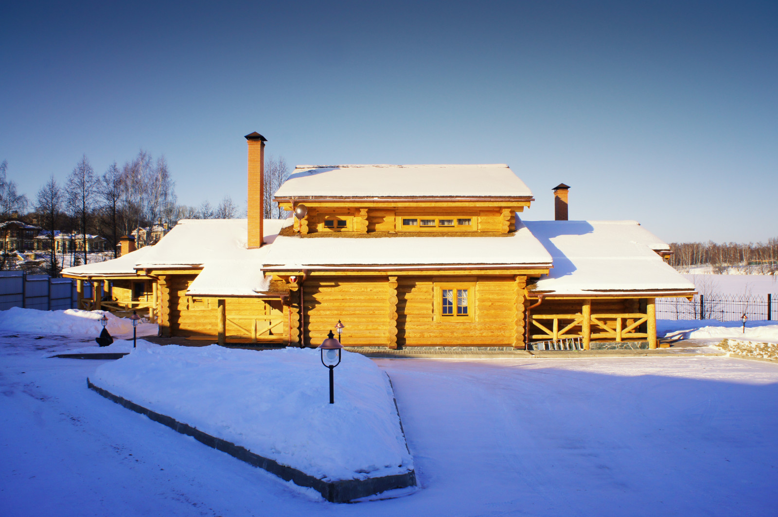 Обложка проекта: Банный комплекс с парными по-белому и по-черному