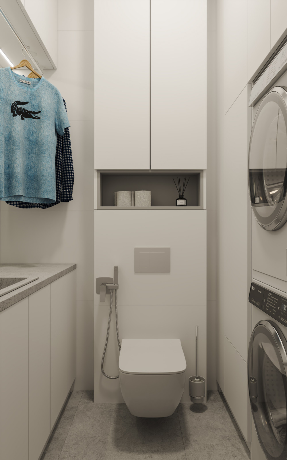 Визуализация 3-х комнатной квартиры в г. Калининград, ЖК Русская Европа