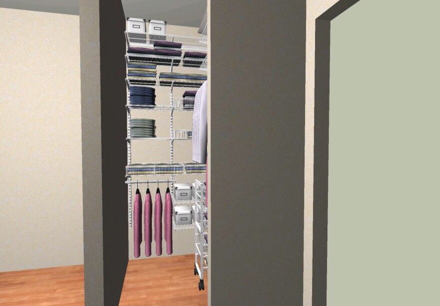 Маленькие гардеробные. Выпуск 2.