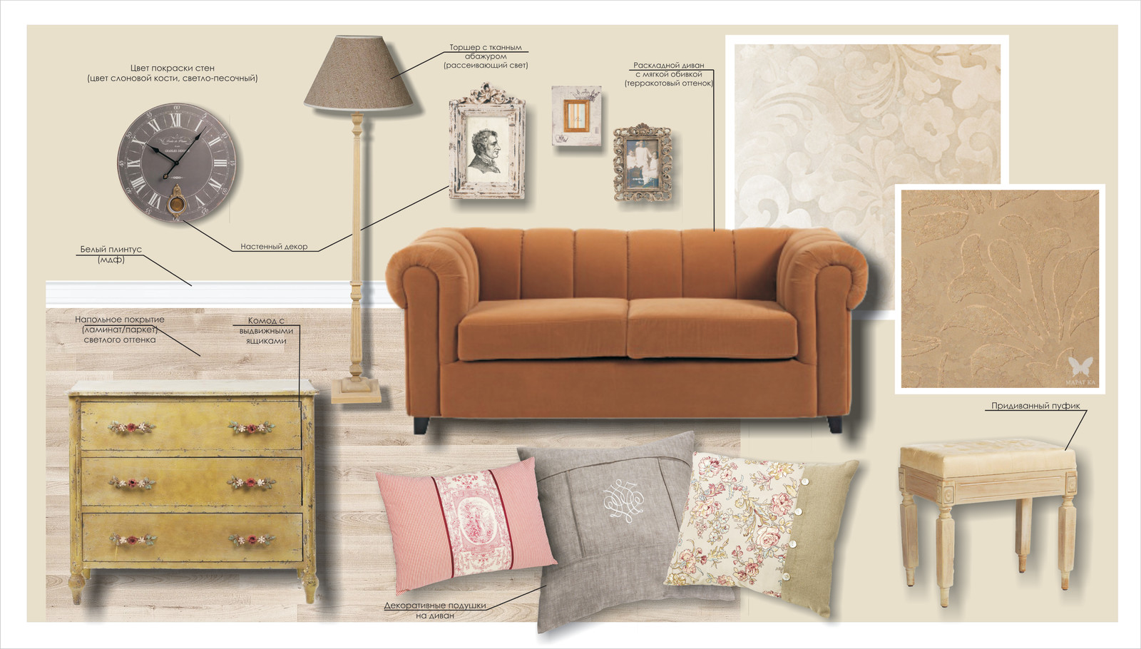 Фиолетовые акценты