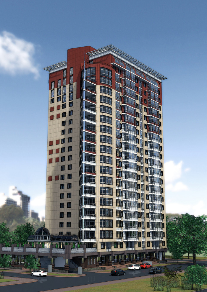 Обложка проекта: Многоквартирный дом "стачки 183"