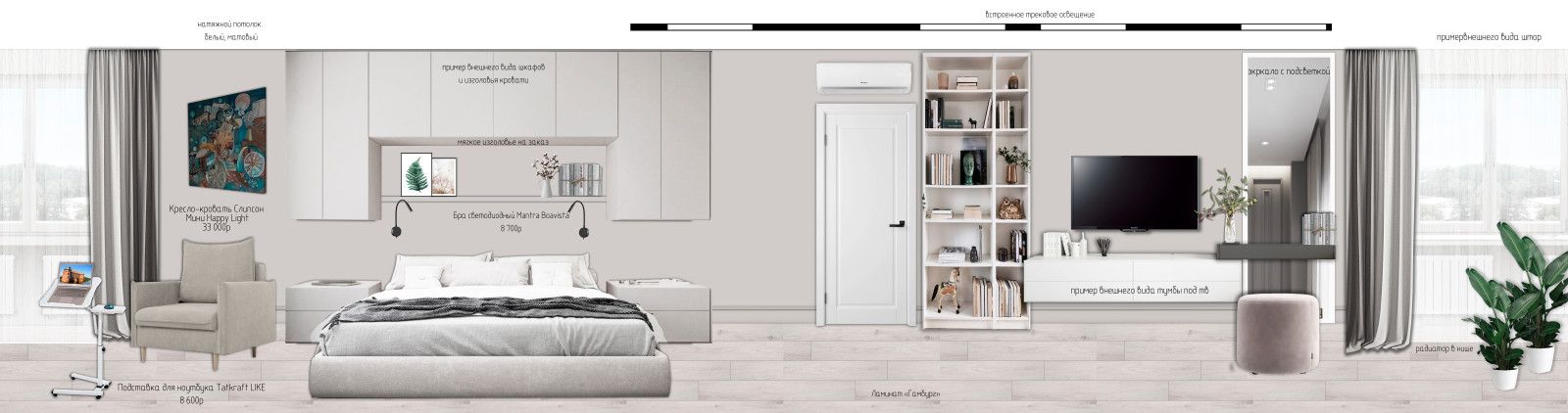 Эскизный проект квартиры в старом фонде