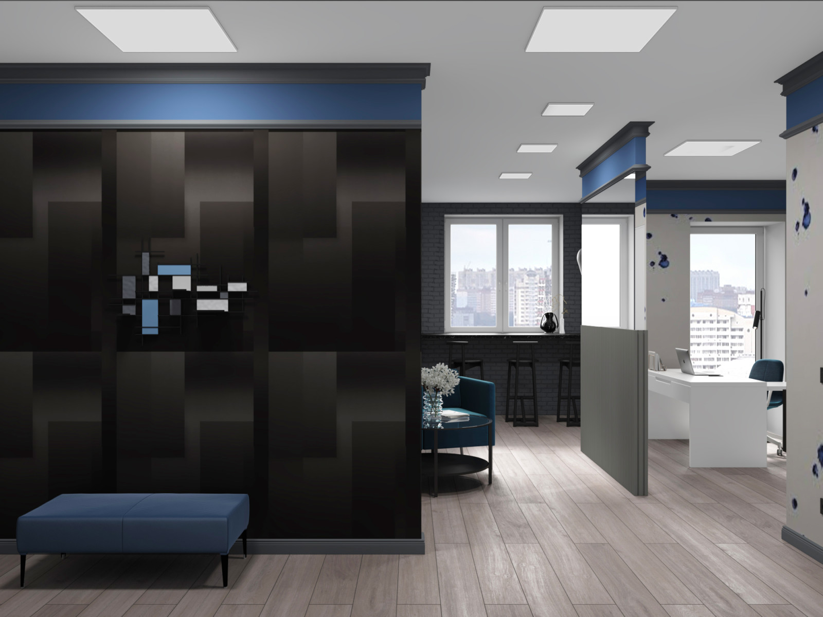 Рабочий кабинет в мкр. "Новая Жизнь"