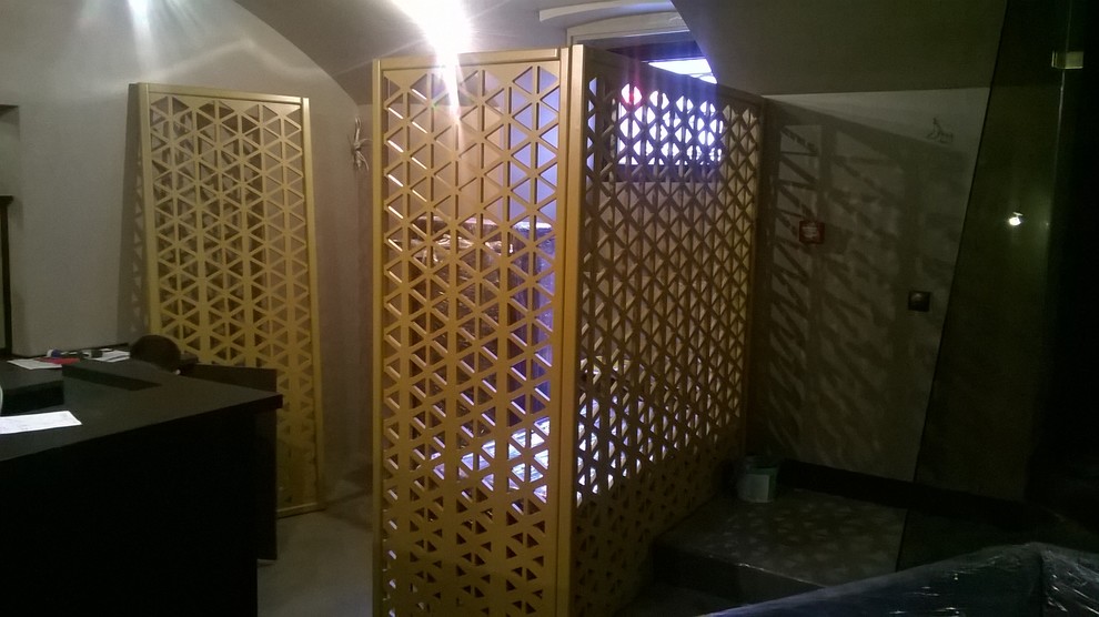 Перегородка резная из МДФ. Ажурная.