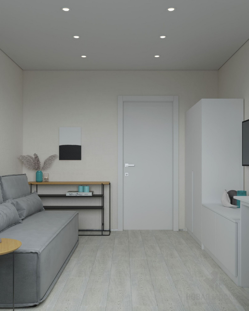 Дизайн-проект двухкомнатной квартиры 52 кв.м на Куусинена