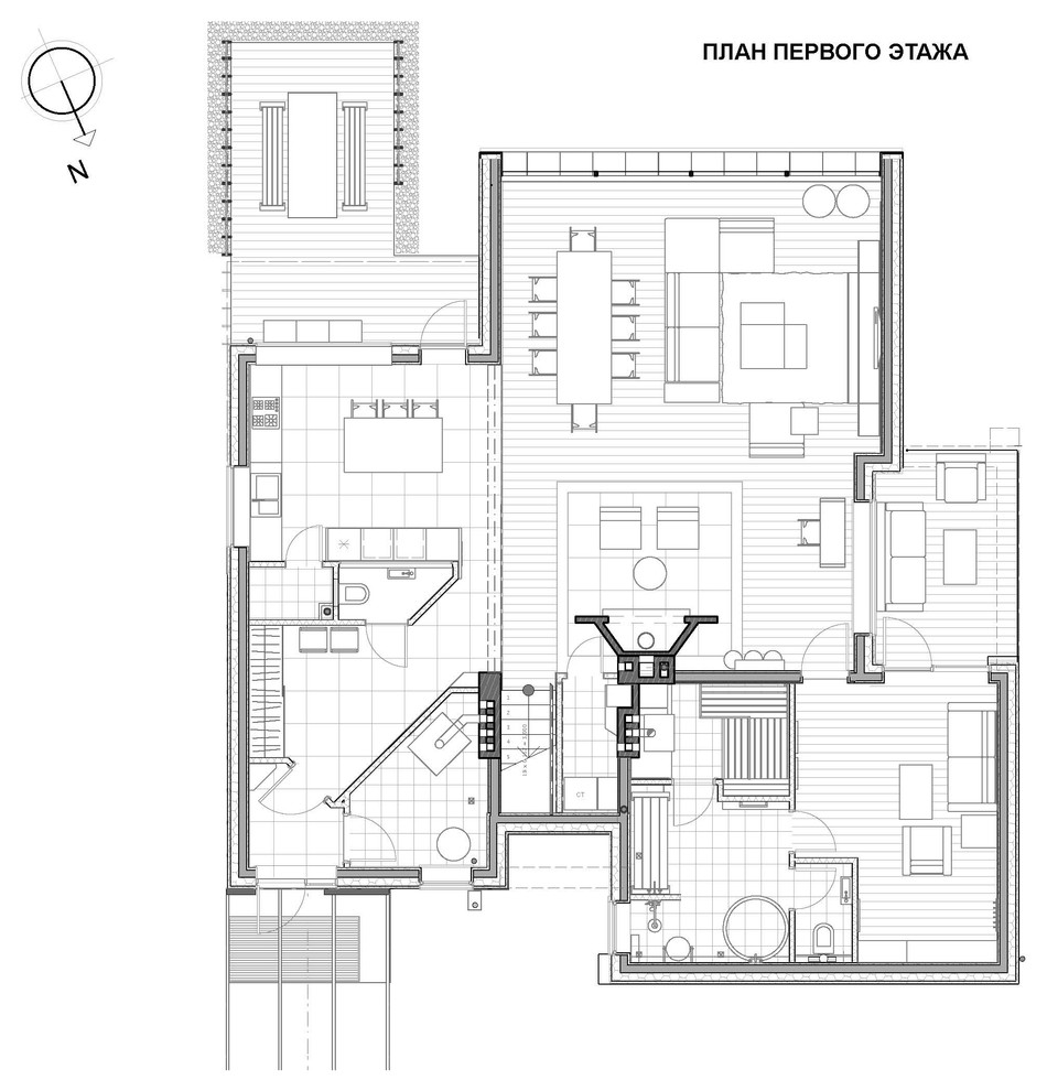 Проект частного дома на Российской
