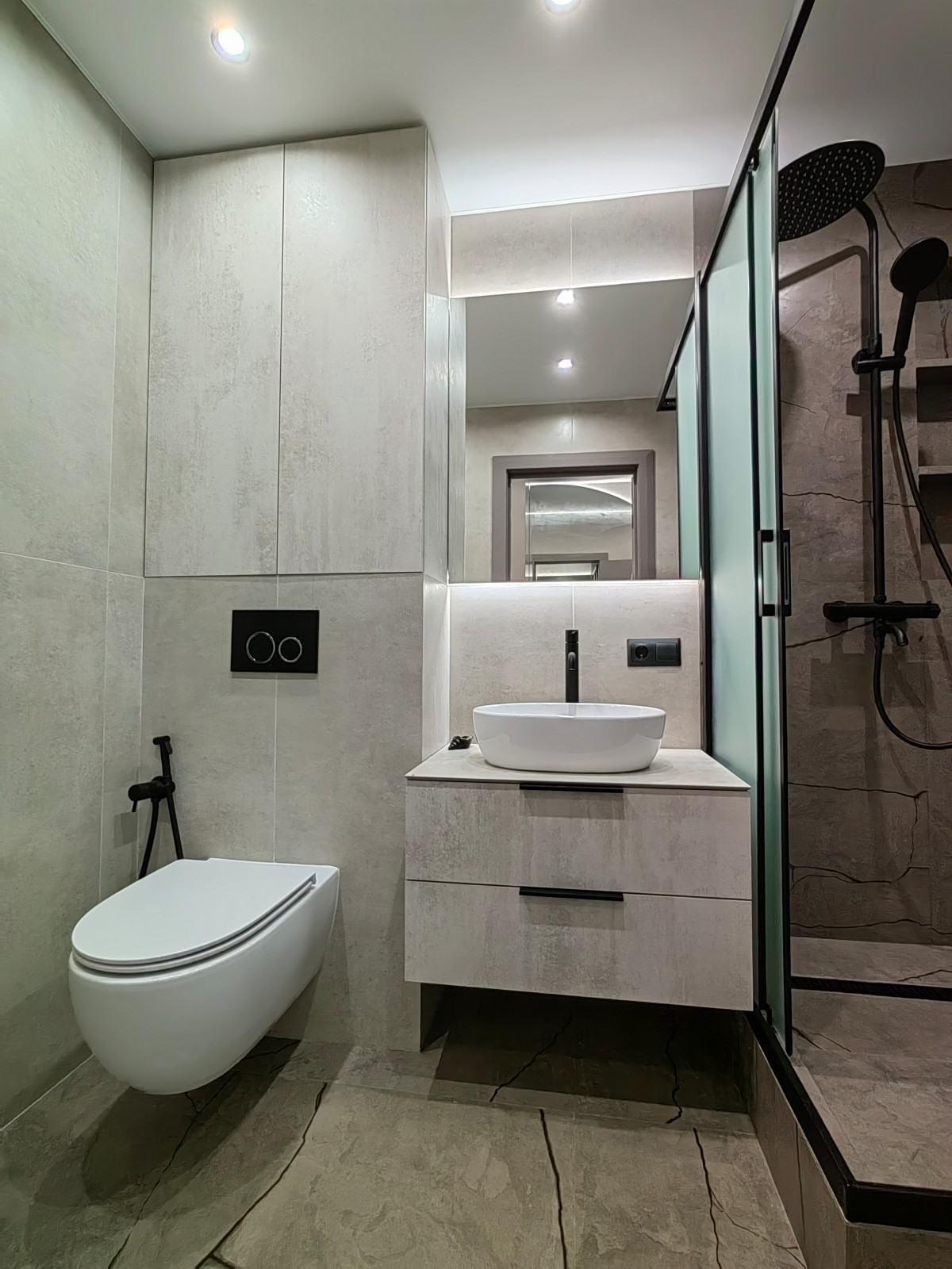 Реализованный интерьер квартиры