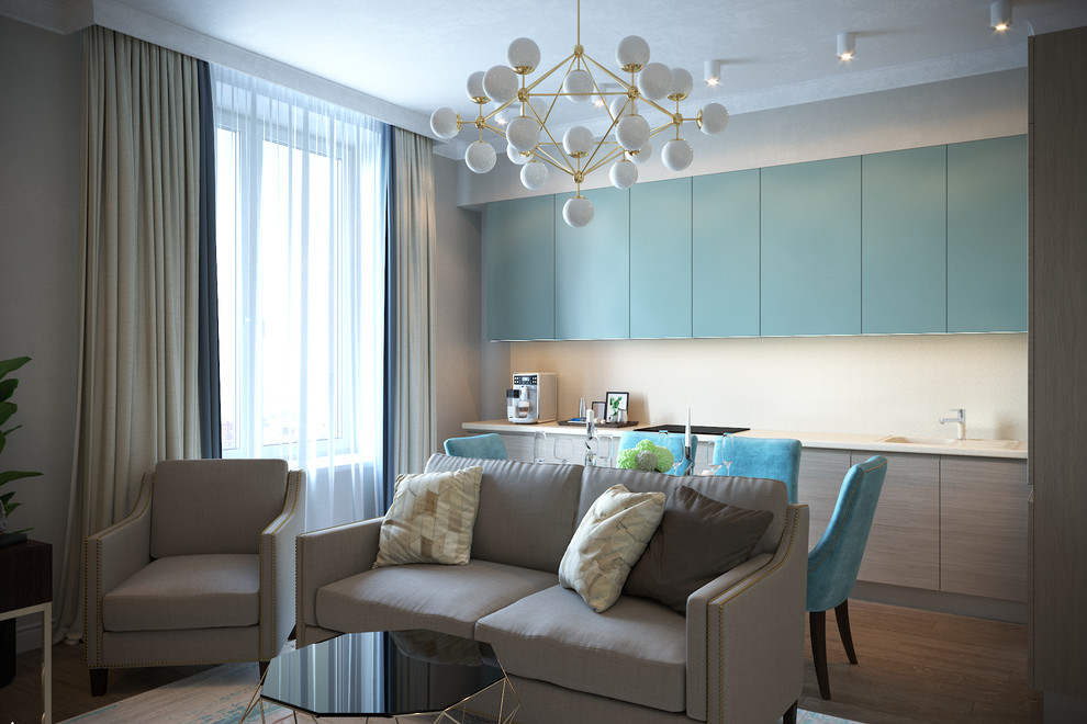 Кухня-гостиная