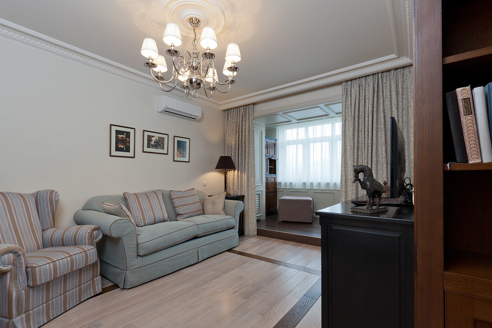 Обложка проекта: Гостиная - кухня