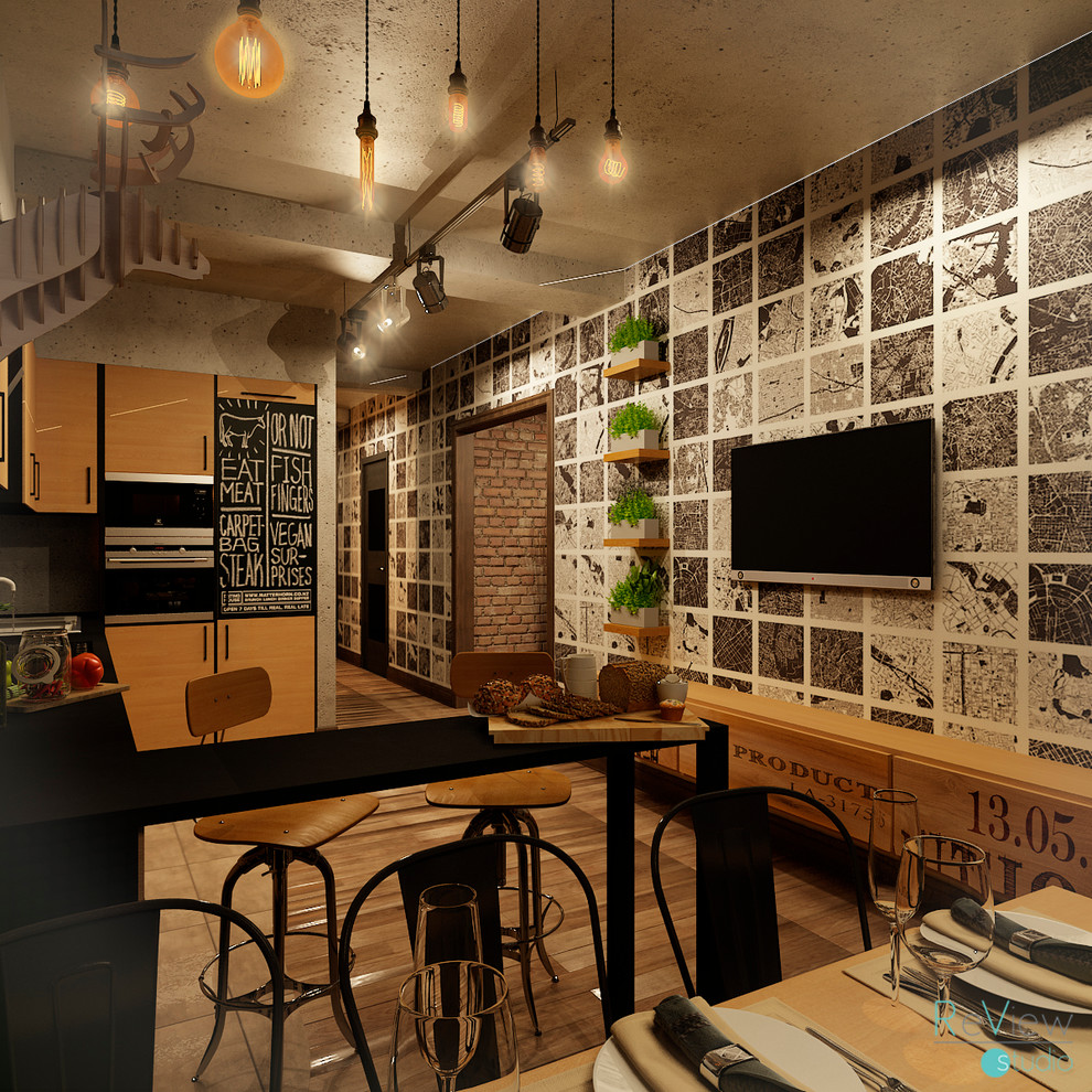 Кухня трехкомнатной квартиры в г. Ессентуки