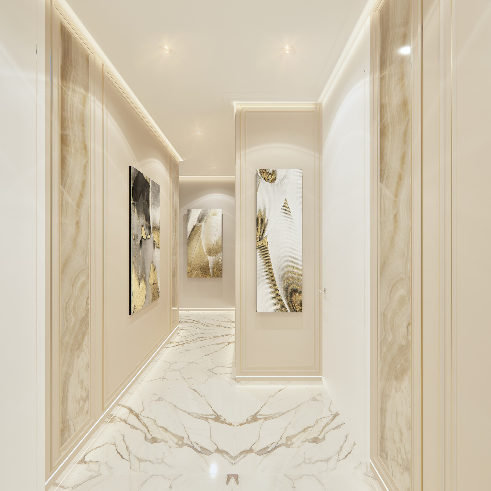 Современный интерьер в смешанном стиле.