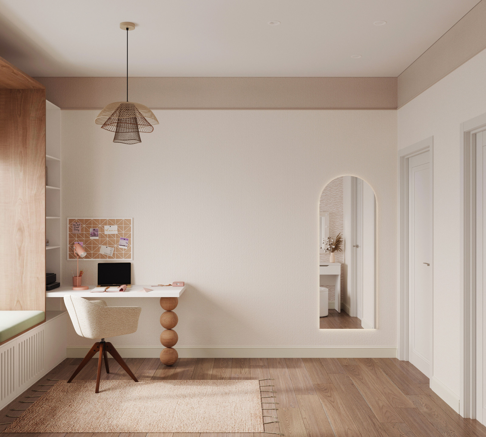 Уютная детская для девочки