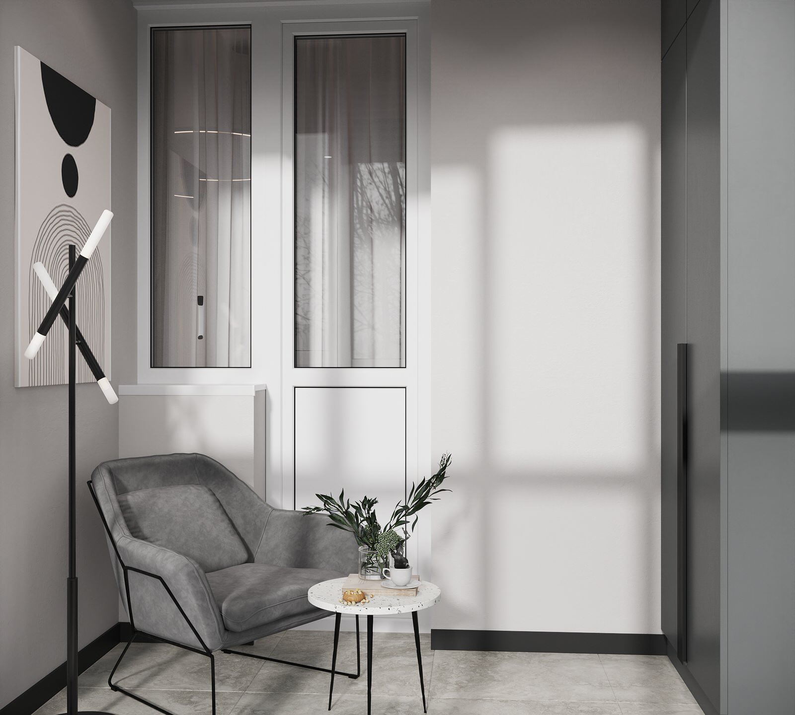 Обложка проекта: Современная квартира для молодой пары в Москве