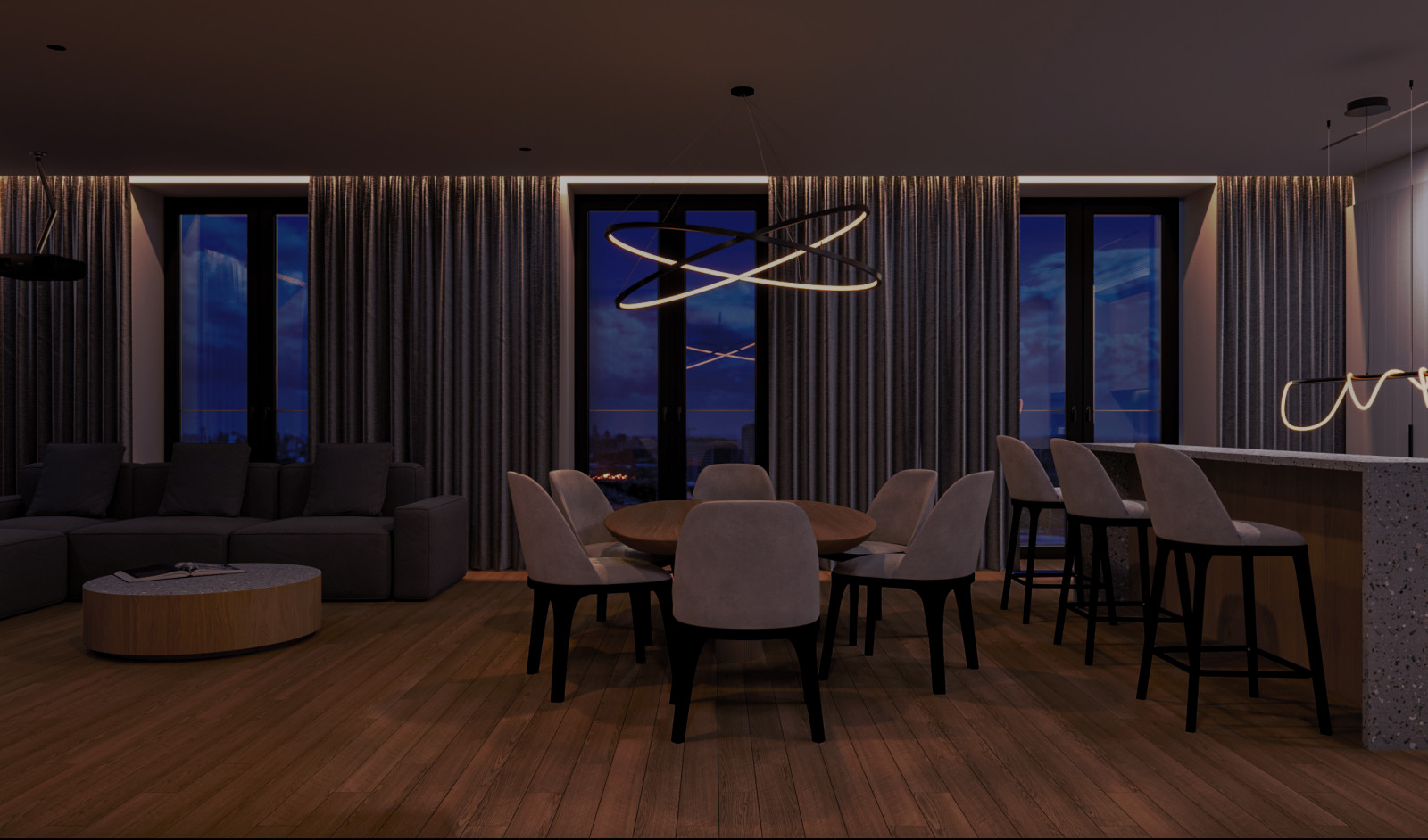 Квартира минимализм