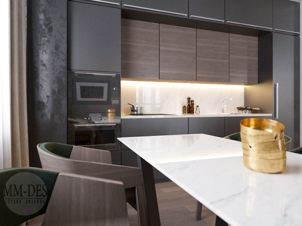 Современная квартира. "Бетонные джунгли"