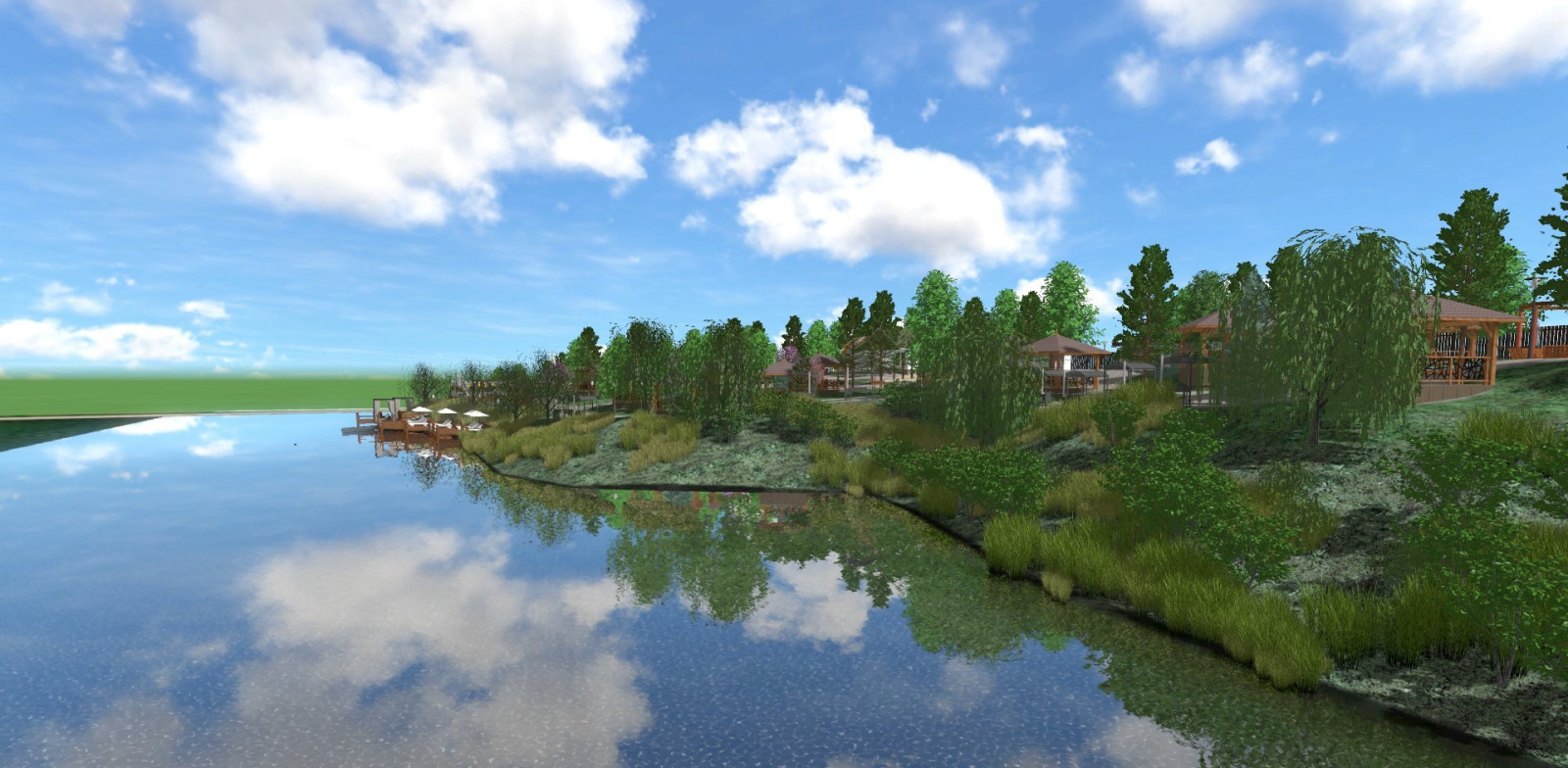 Баса отдыха. Кумжинской роща, берег Дона