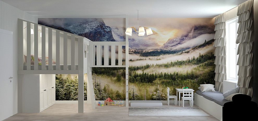 Обложка проекта: Детская с домиком