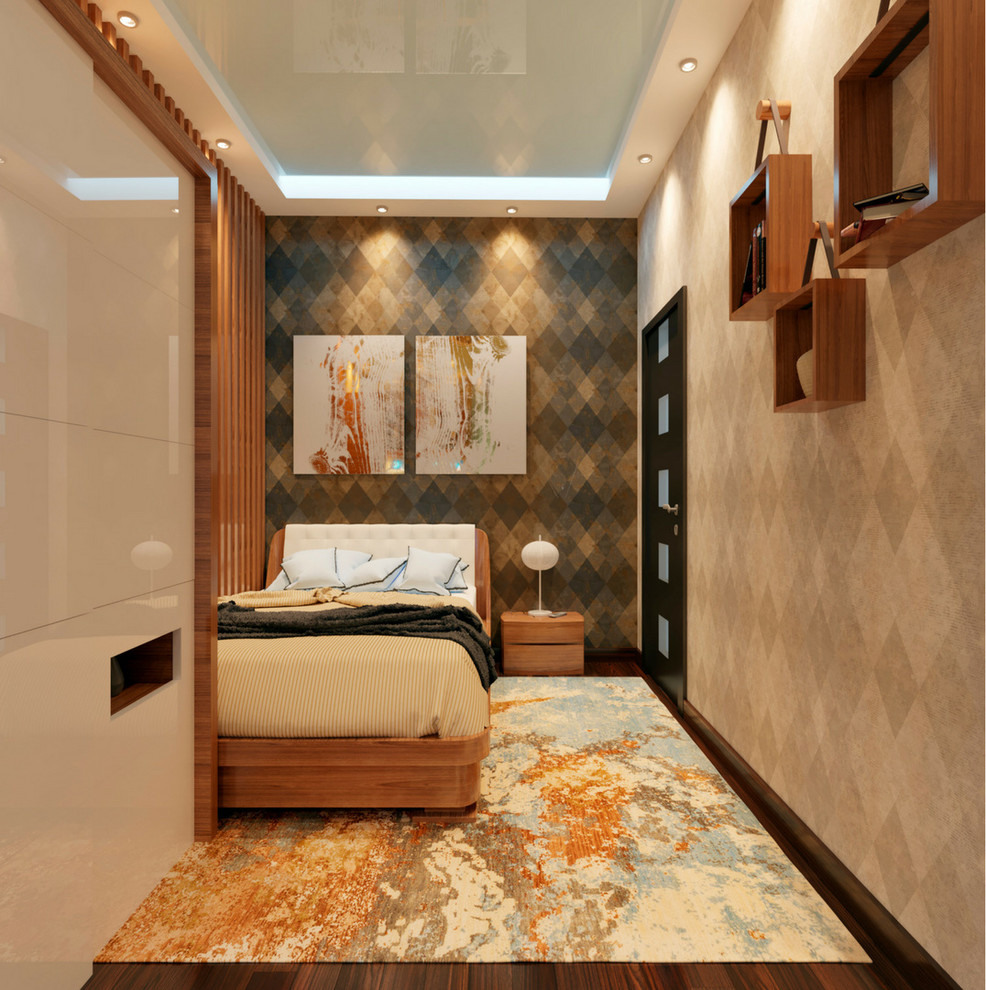 ДИЗАЙН ИНТЕРЬЕРА СПАЛЬНИ В СТИЛЕ КОНТЕМПОРАРИ