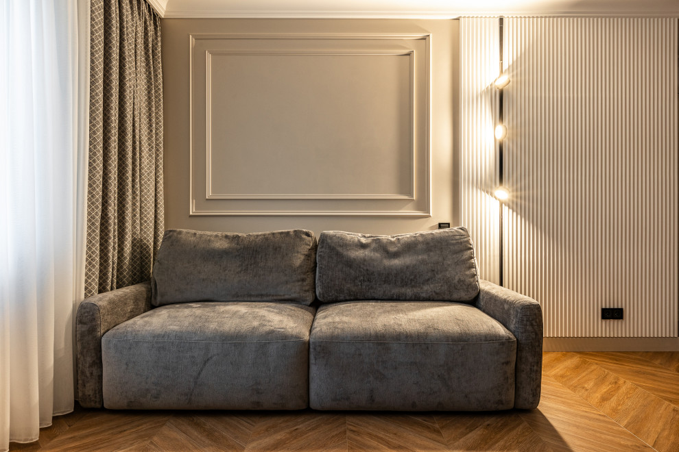 Яркая квартира для семьи с двумя детьми