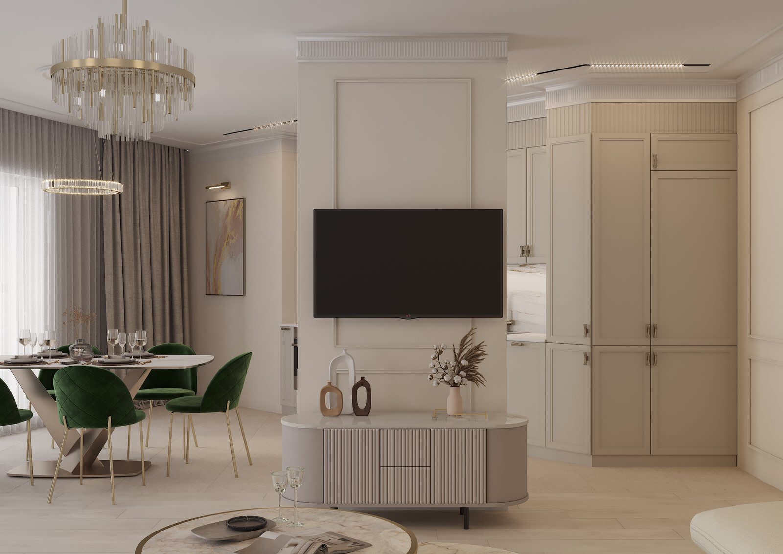 Кухня - гостиная