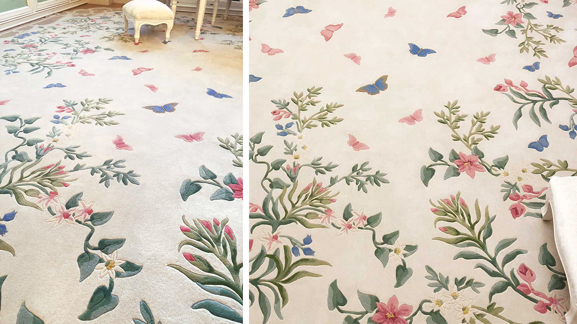 Ковер в детскую "Райский сад"