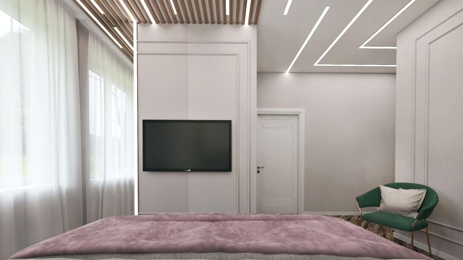 Обложка проекта: Спальня с изюминкой