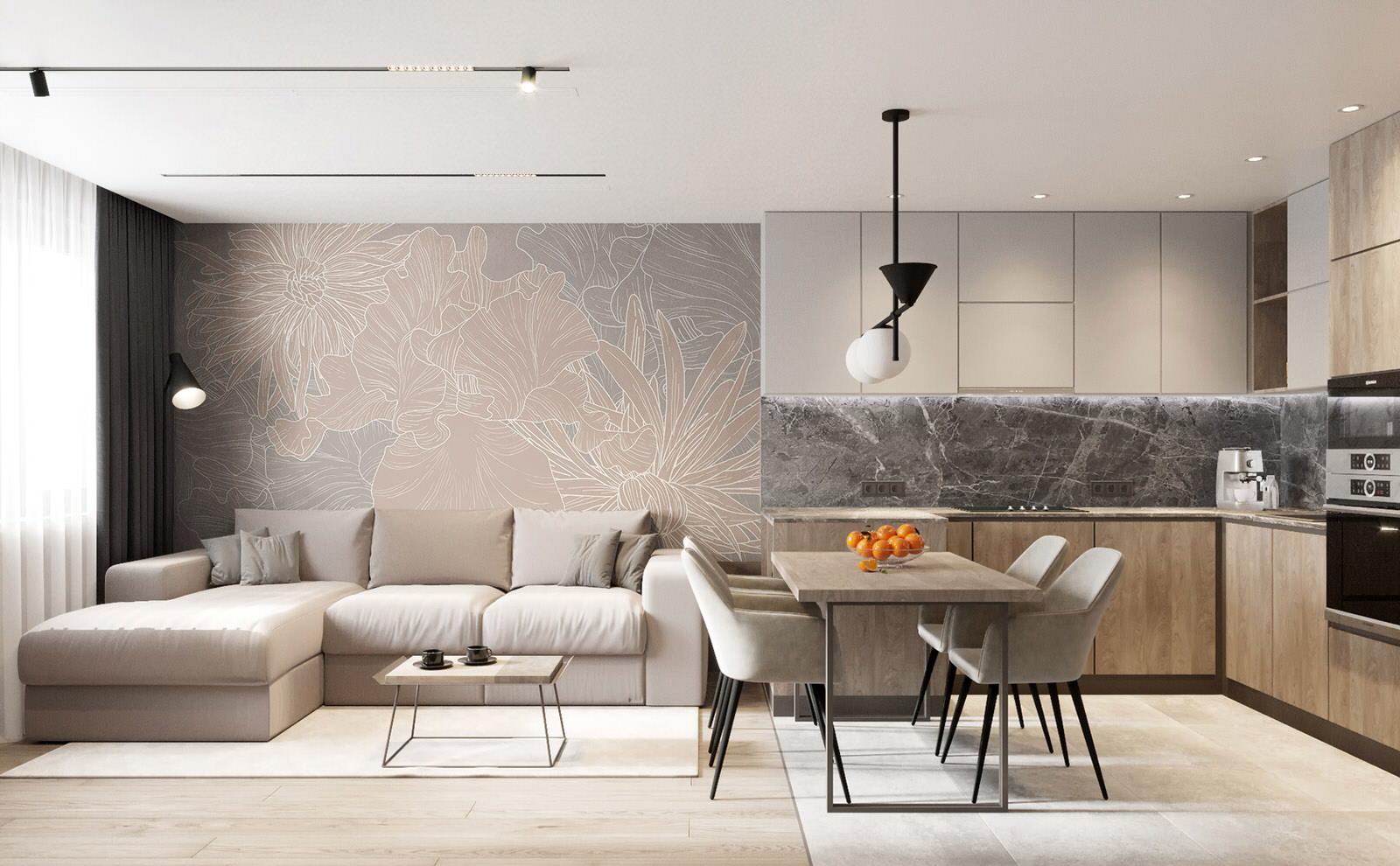 Коллекция обоев - цветы