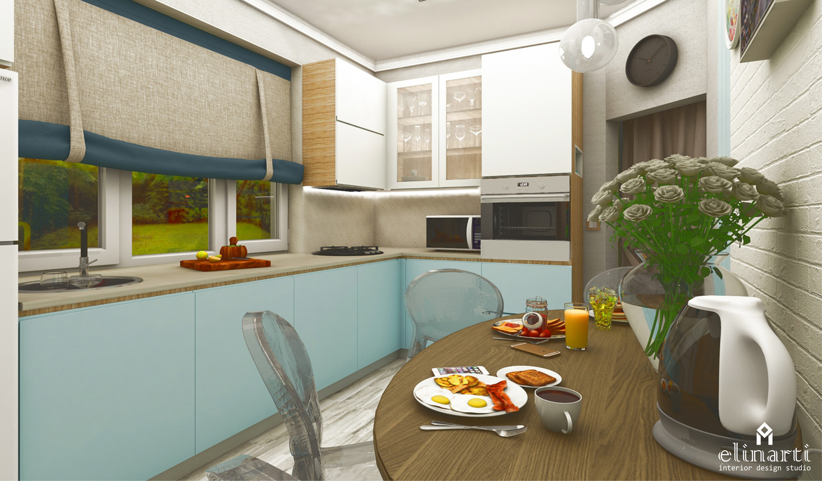 Кухня "Закругление"