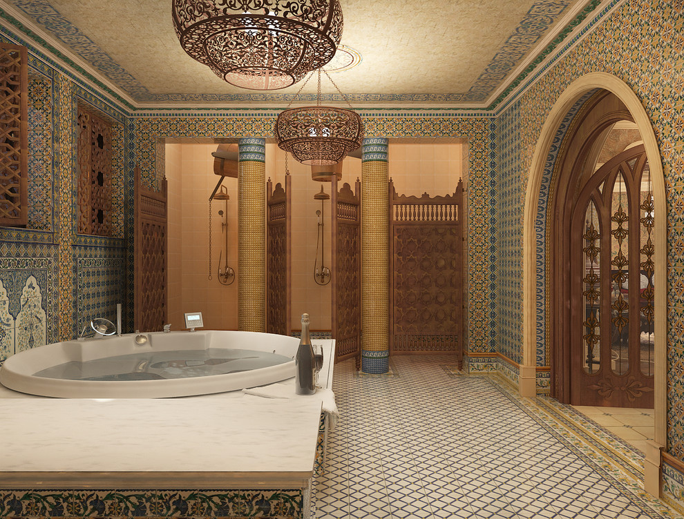 Домашняя SPA зона, совмещенная с домашним кинотеатром