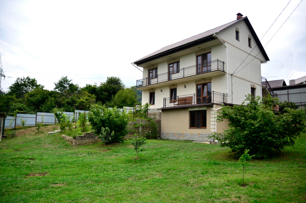 Обложка проекта: Эскизный проект индивидуального дома 2015 года. Реализация