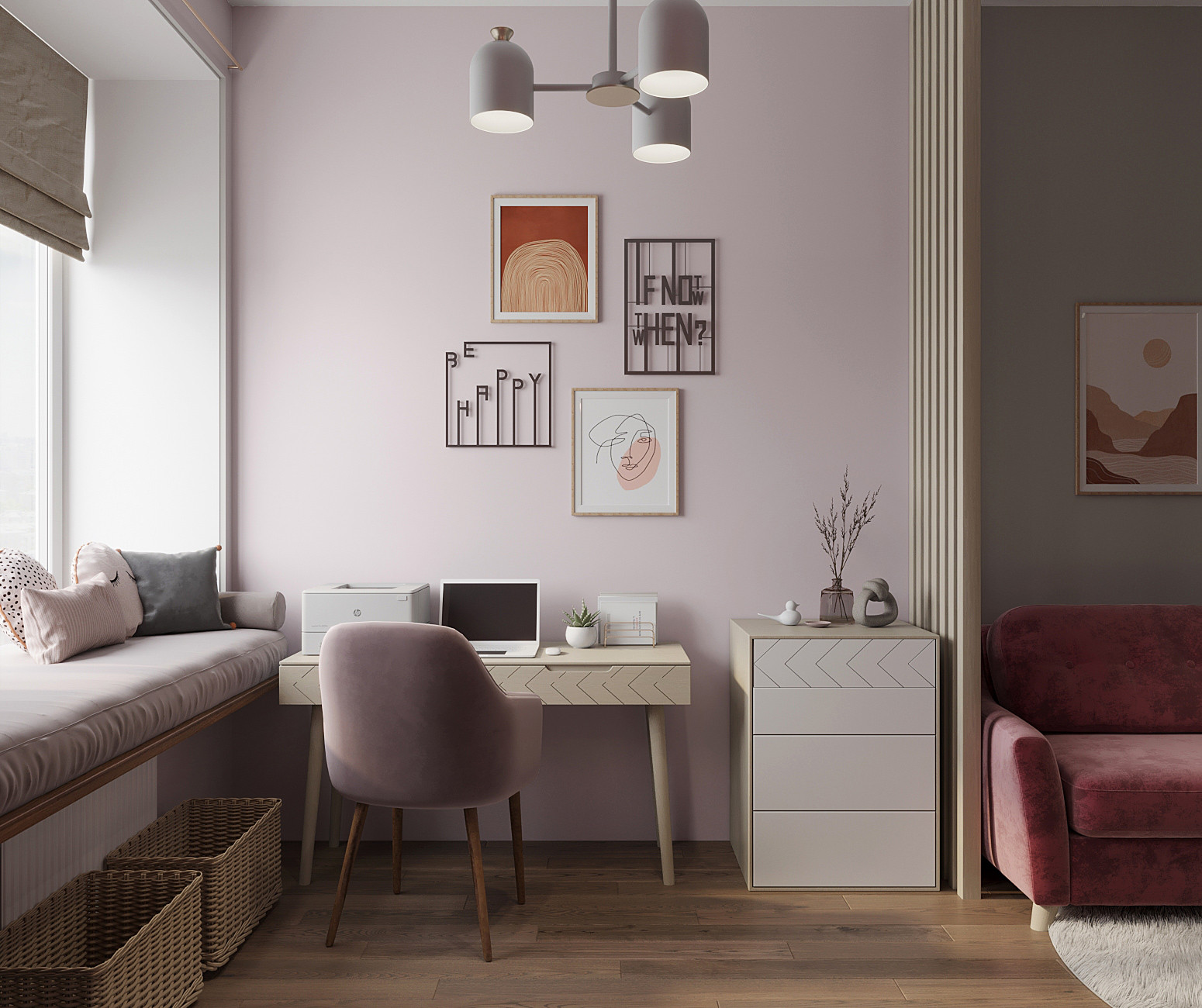 Комната младшей девочки