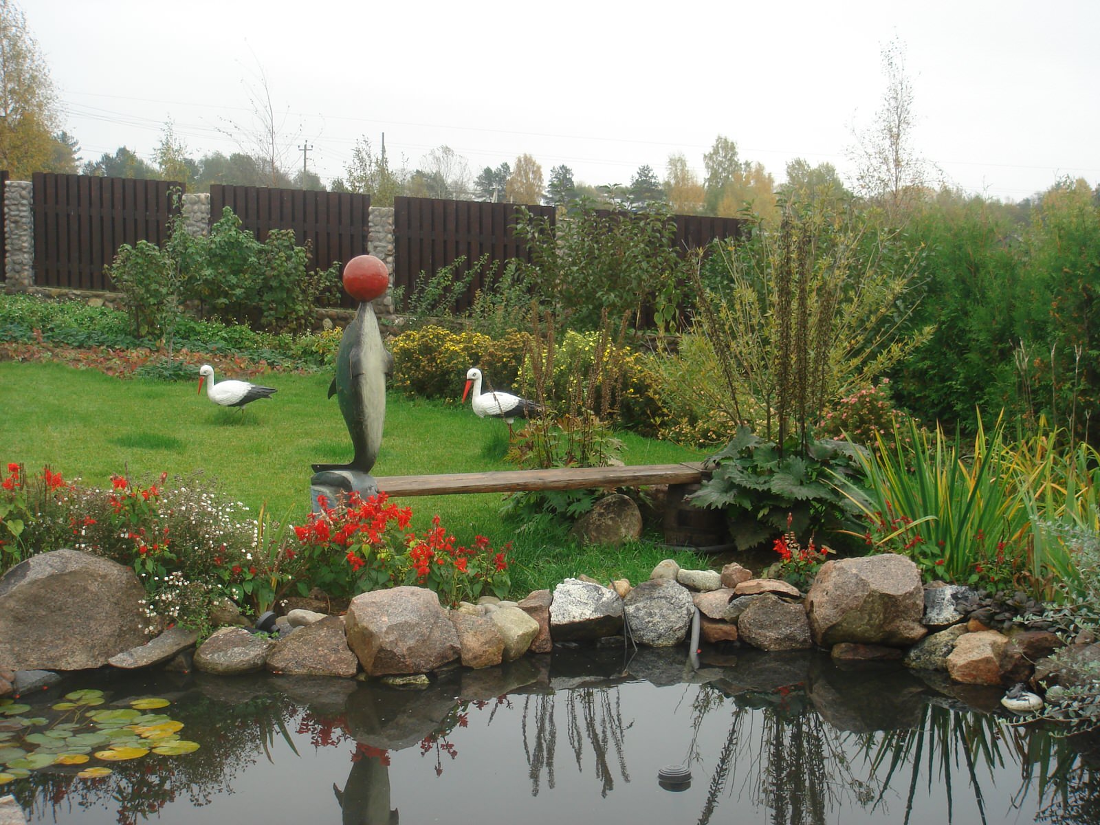 Сад в стиле кантри