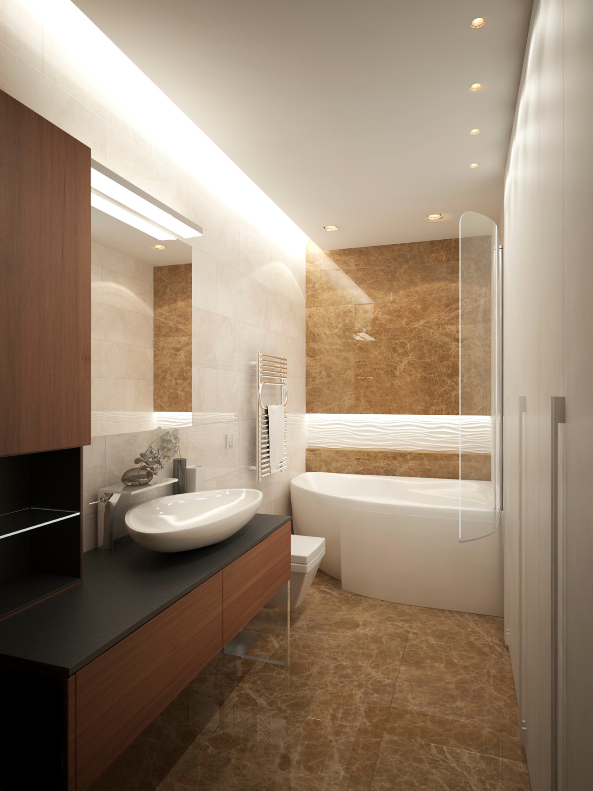 Дизайн проект Квартиры 76 м2