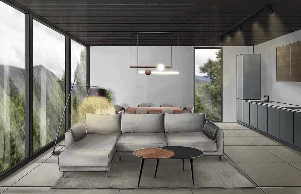 Скетч интерьера