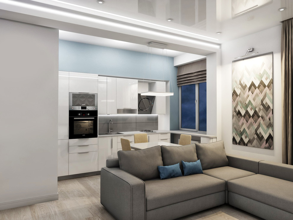 Еврогостиная в сталинском доме