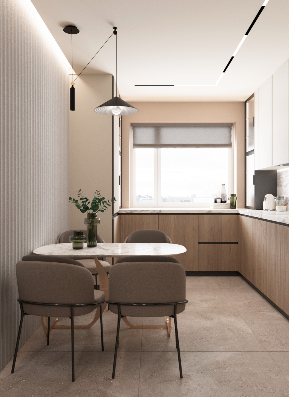 Квартира 200 м² у парка Царицыно (1 этаж)