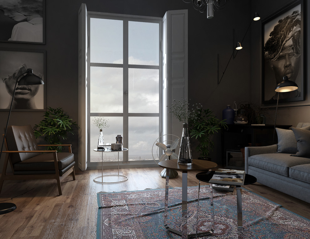 Дизайн проект гостиной