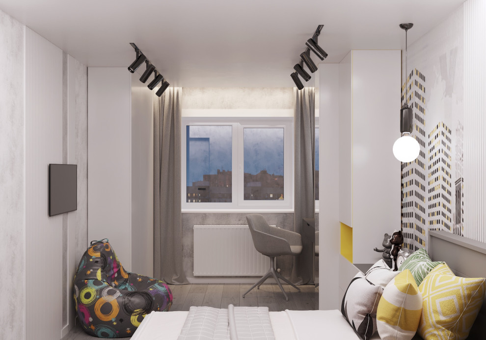 Обложка проекта: Дизайн-проект  детской комнаты 12м2