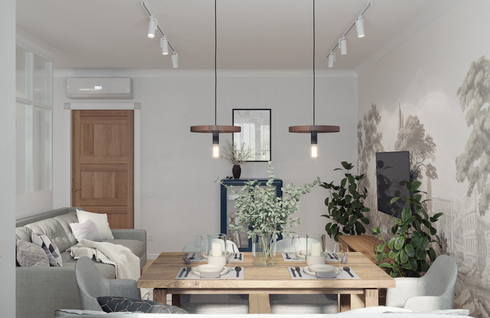 Проект трехкомнатной квартиры в г. Сургут