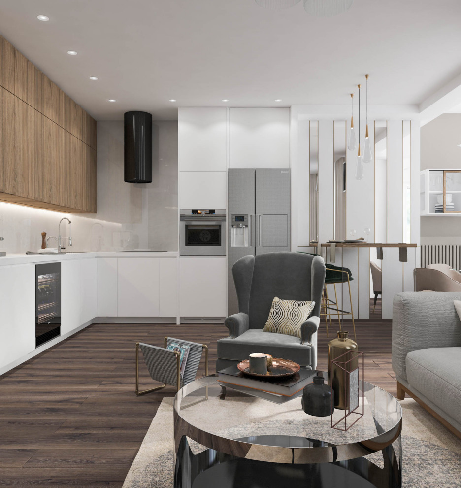 мияо - гостиные и кухни-гостиные