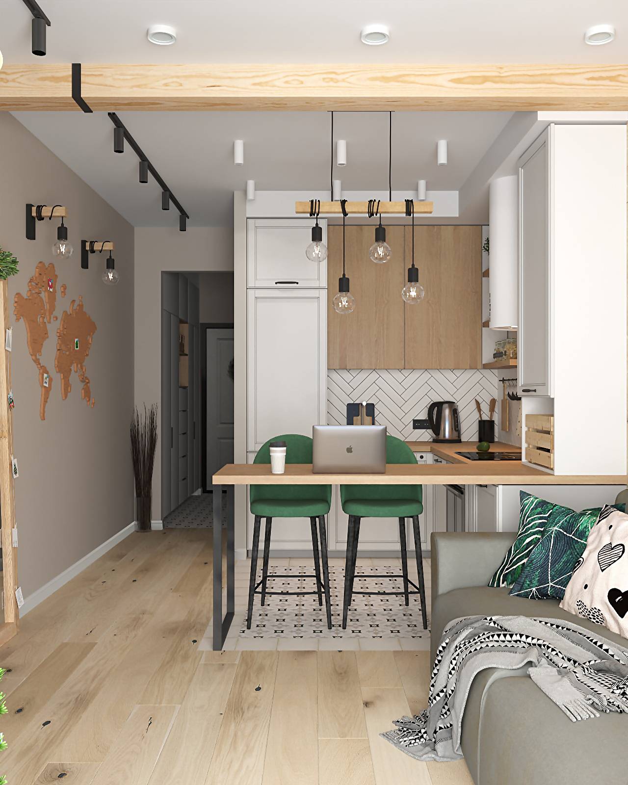 Квартира студия для девушки