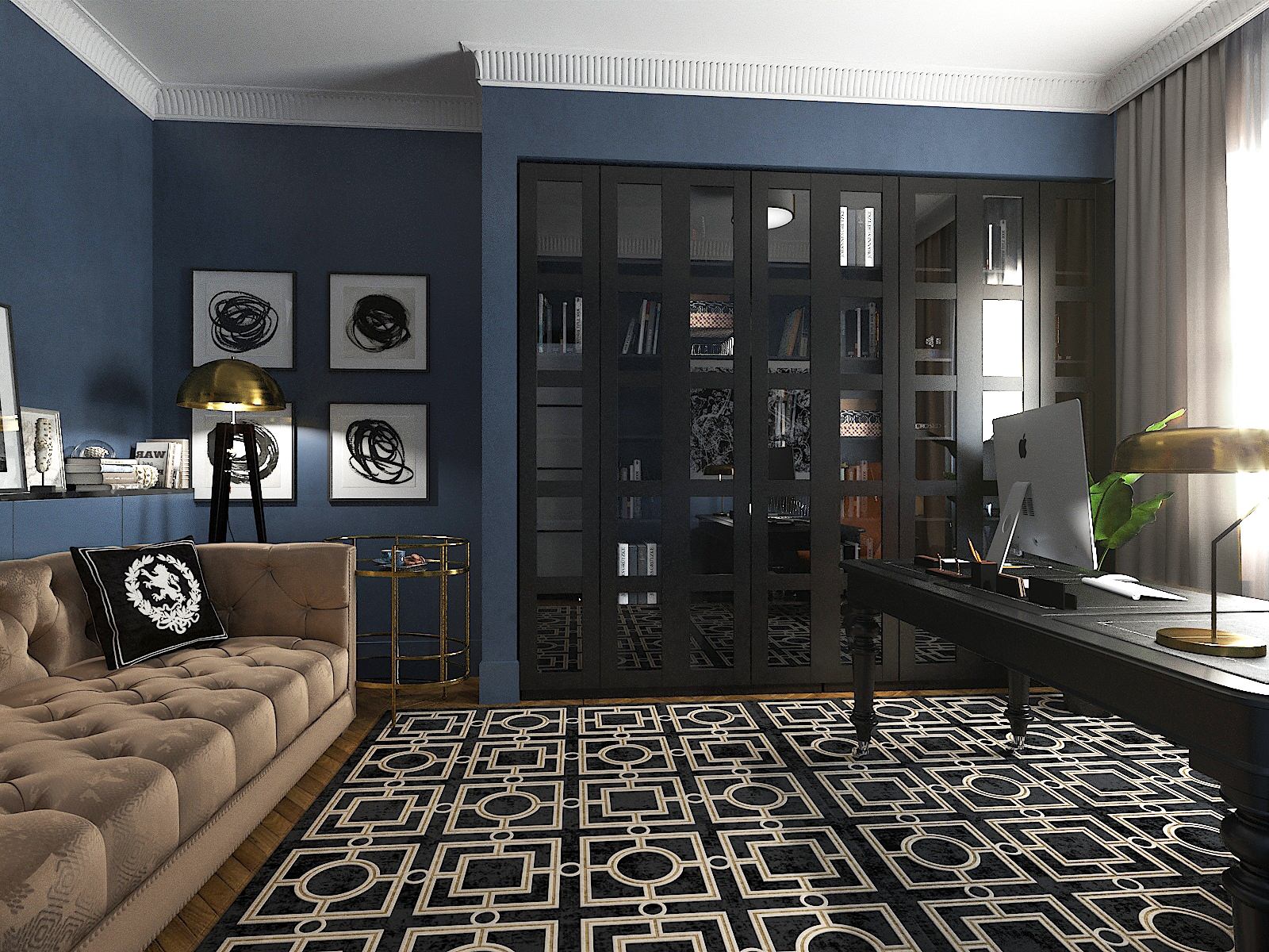 Дом в стиле ар-деко