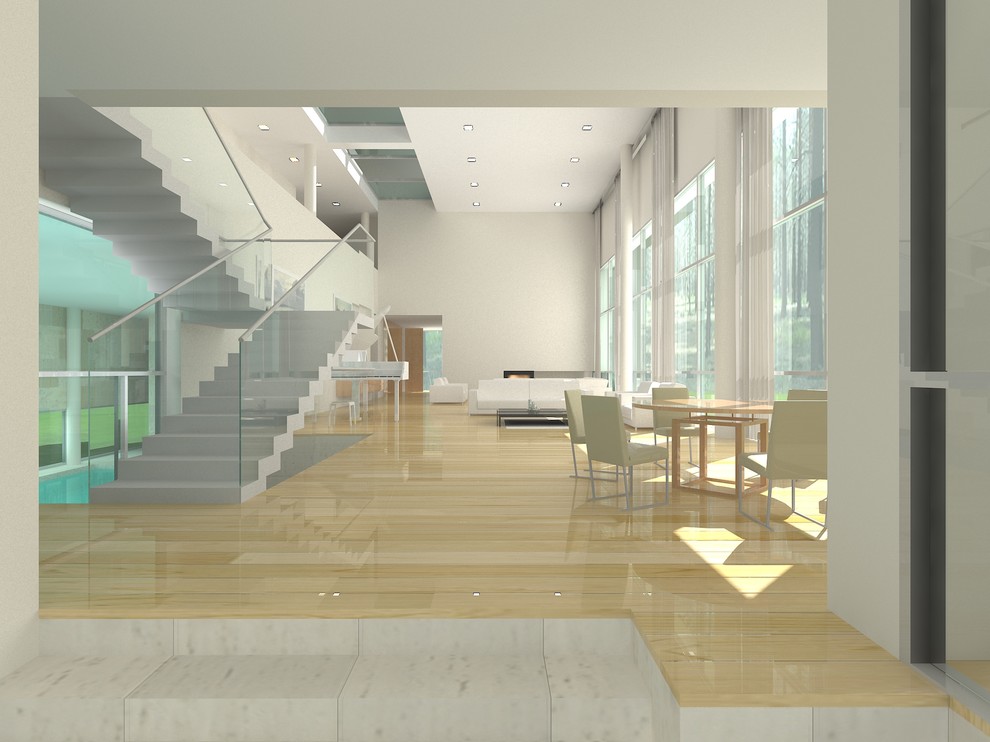 Проект загородной виллы в Подмосковье