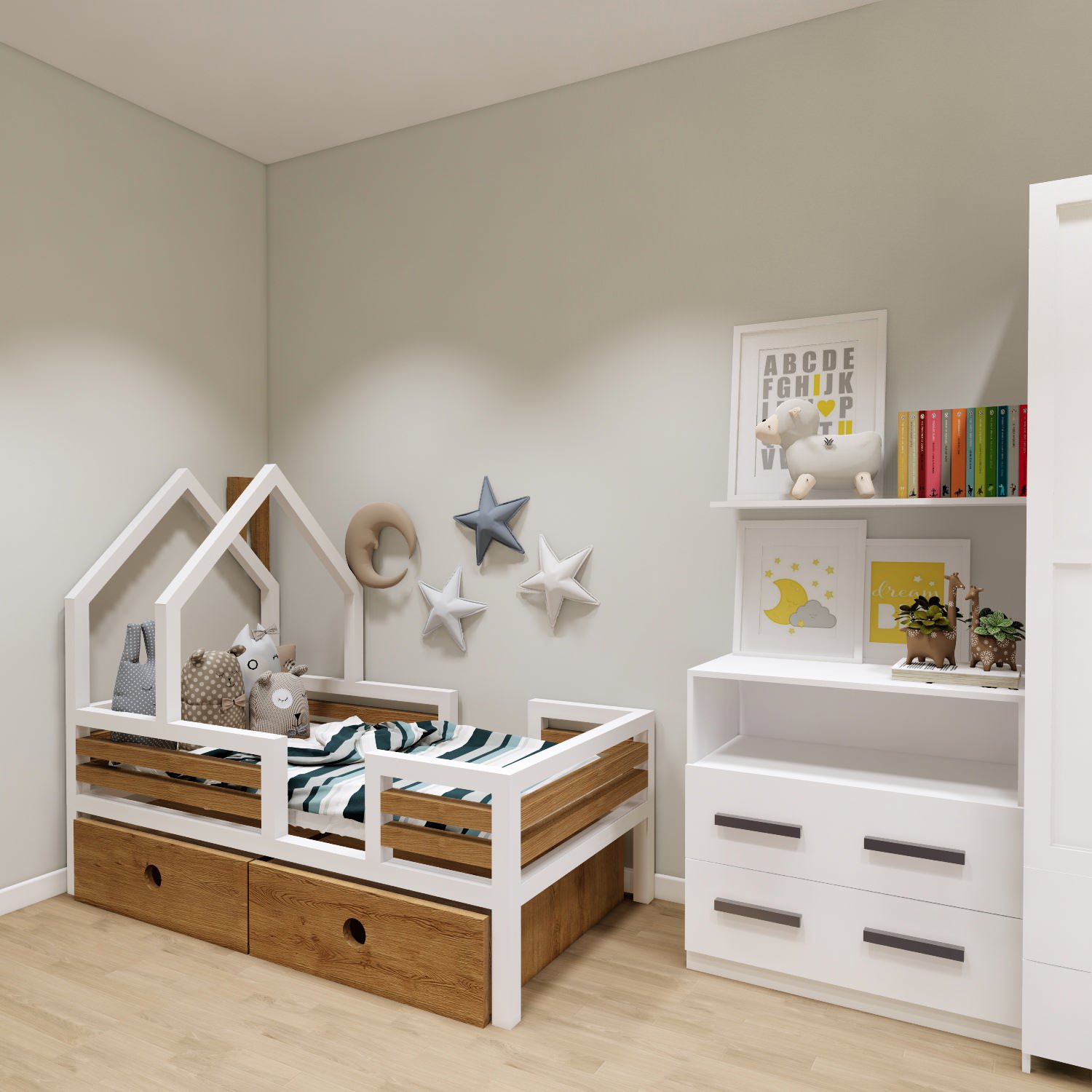 Двухкомнатная квартира 60 м2