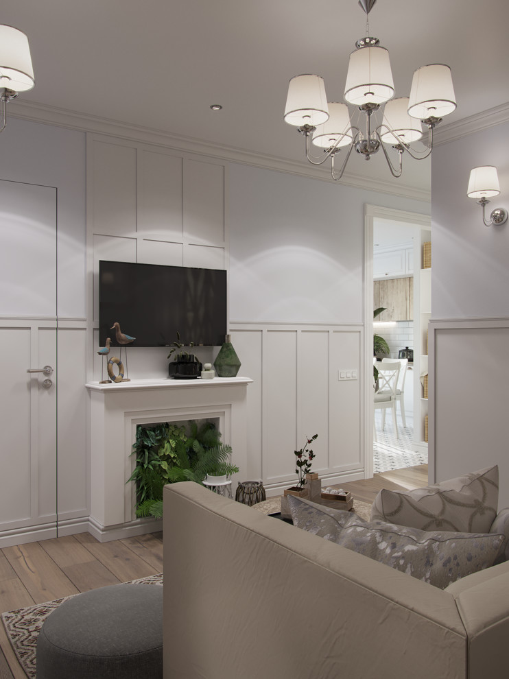 Проект квартиры в скандинавском стиле для молодой семьи