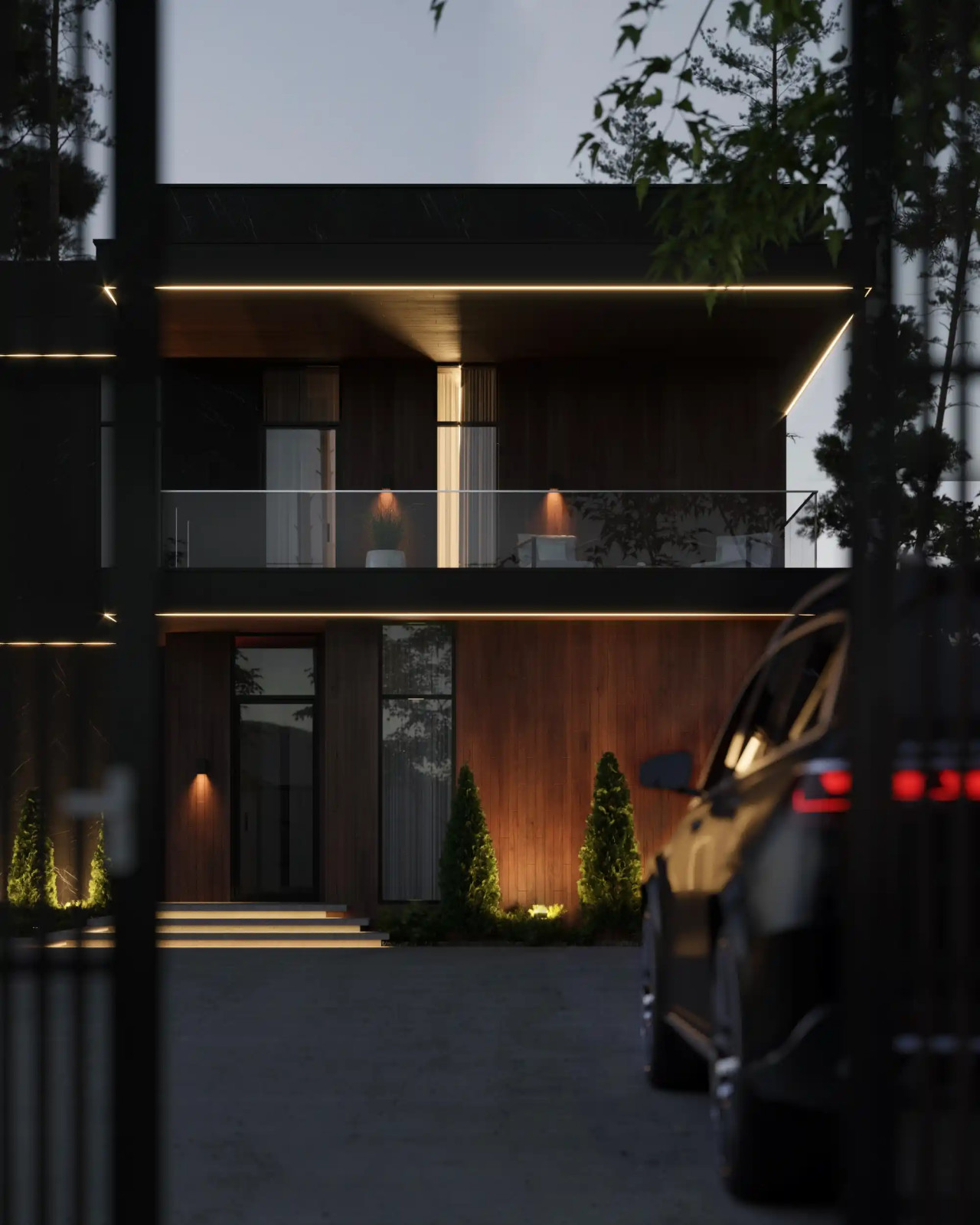 Обложка проекта: ДВУХЭТАЖНЫЙ ХАЙ ТЕК