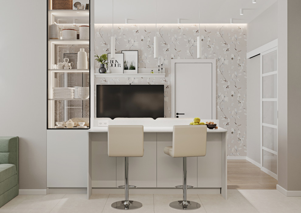 Innenarchitektur einer kleinen Wohnung