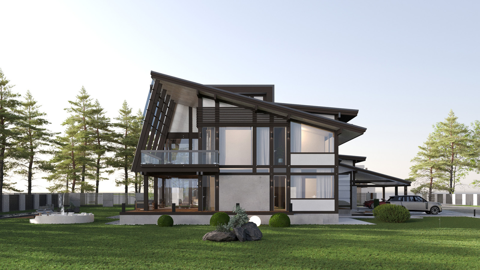 Дом в поселке «Высокий берег» на Истринском водохранилище