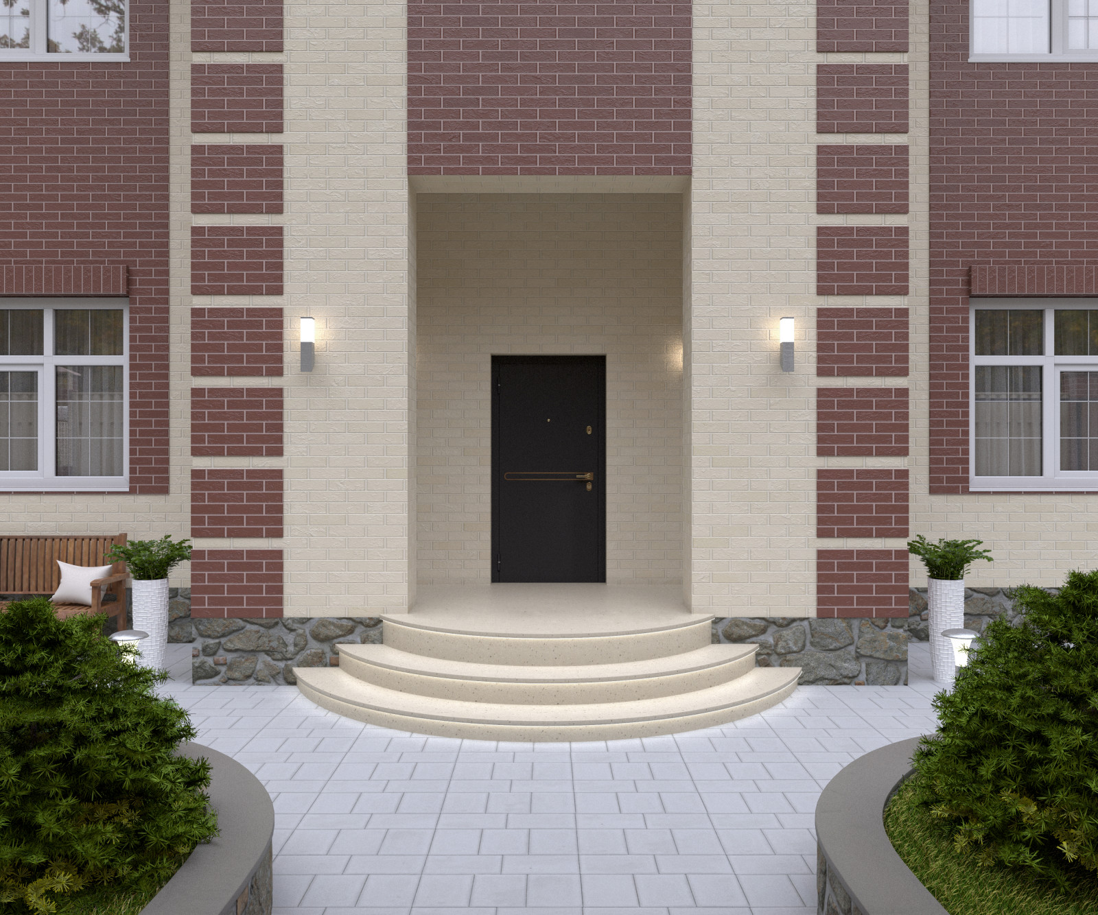 Благоустройство участка загородного дома