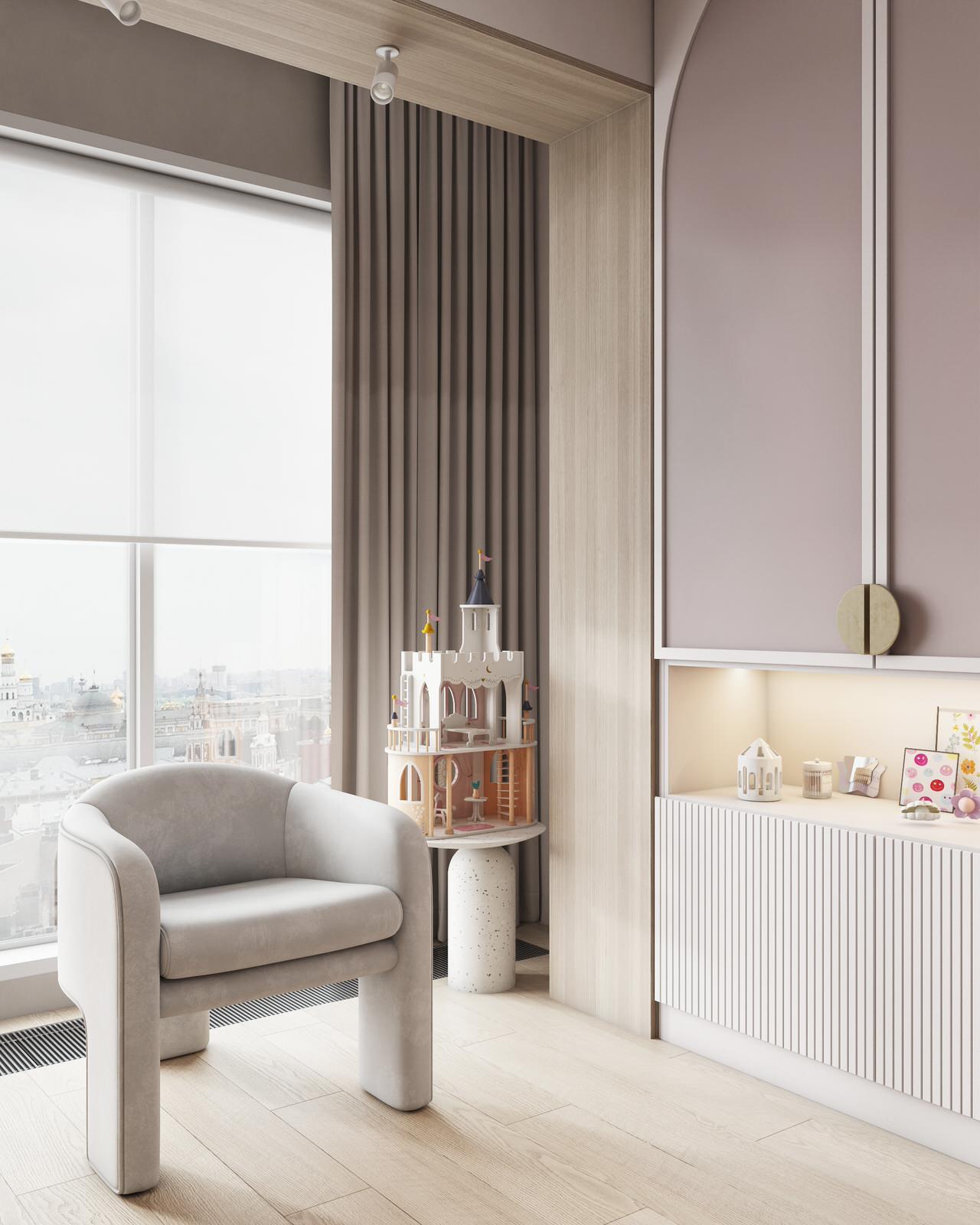 ЖК Sky House, квартира для семьи с двумя детьми